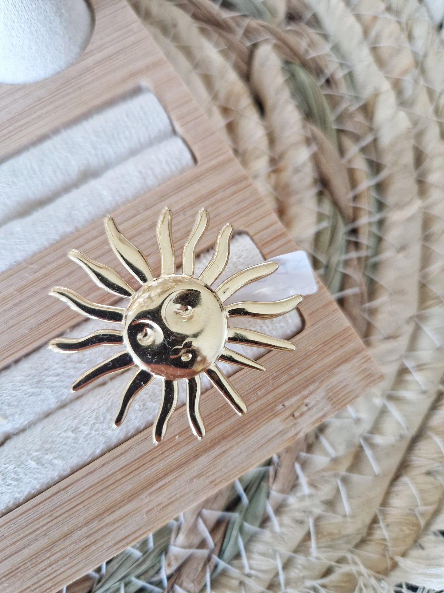 Ring zon groot