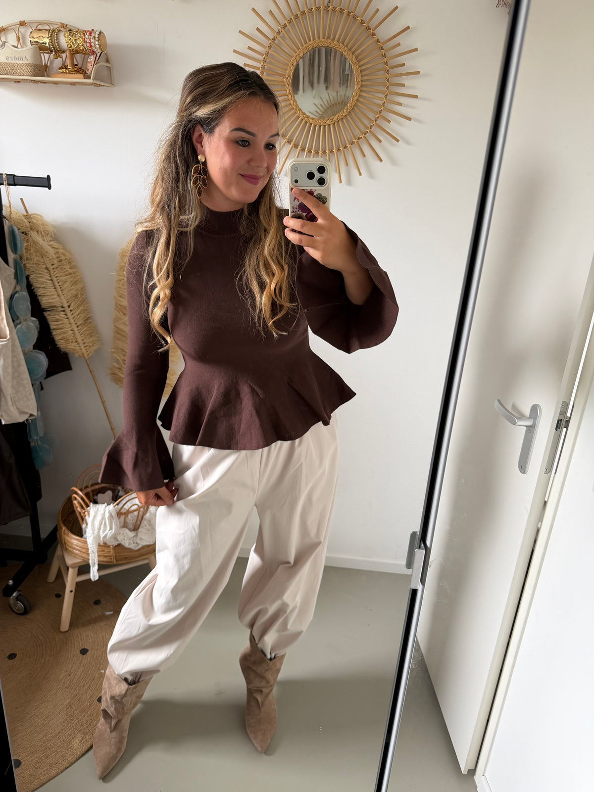 Peplum top