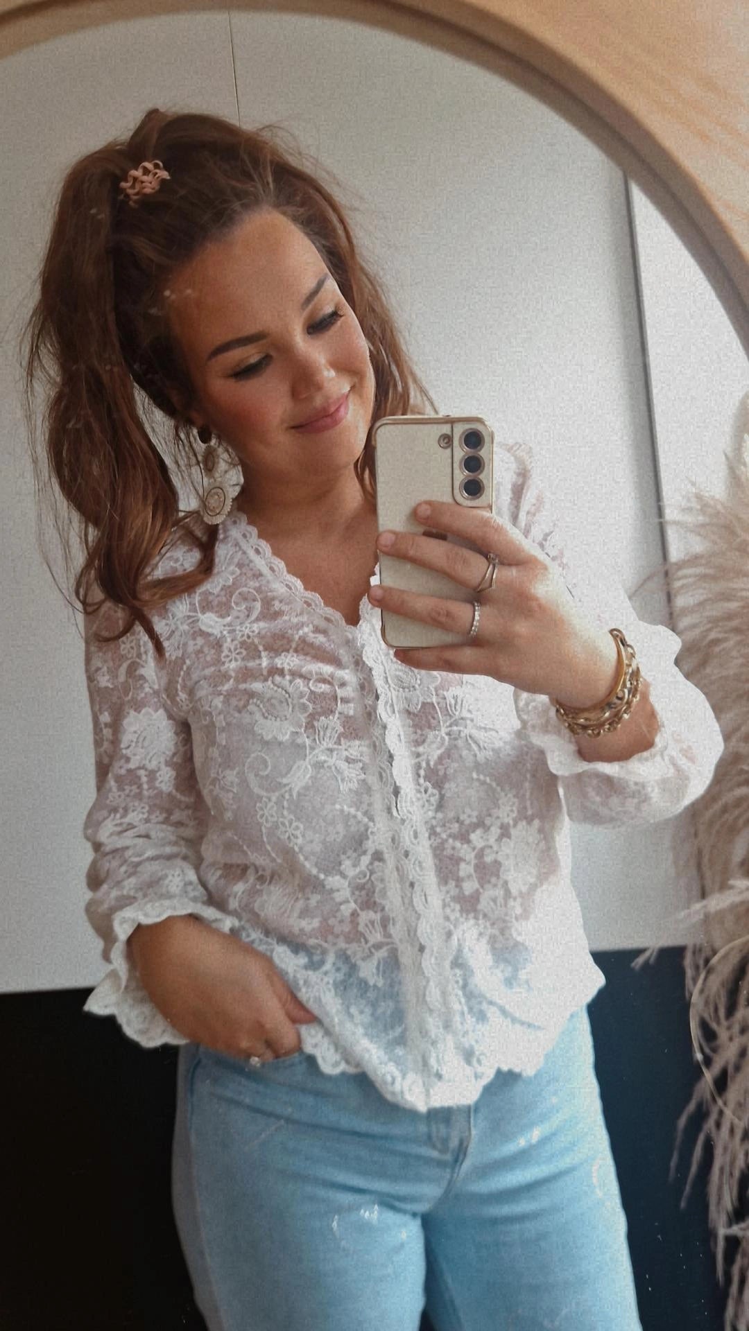 Blouse kant