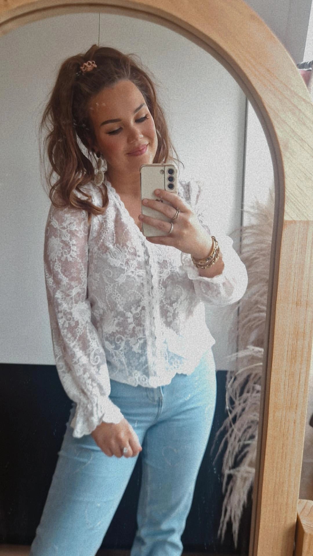 Blouse kant