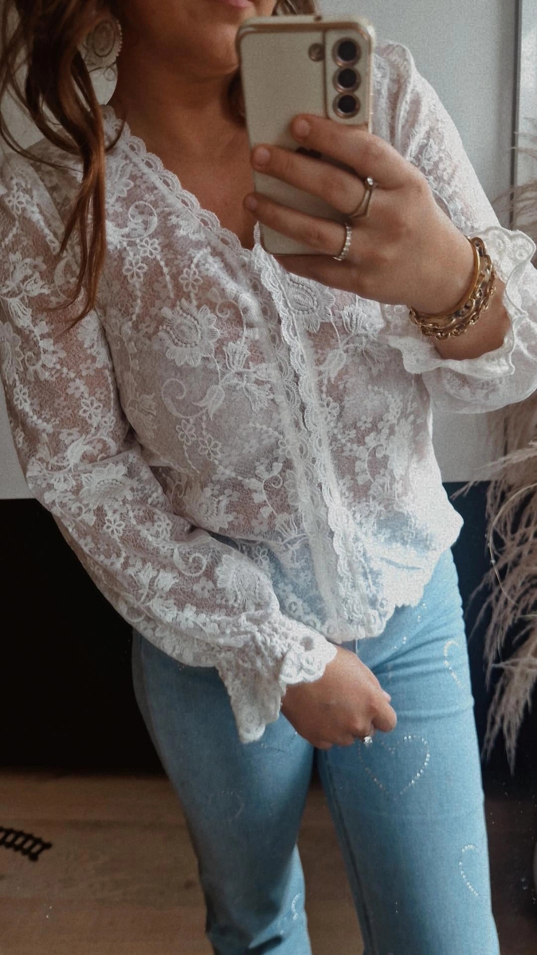 Blouse kant