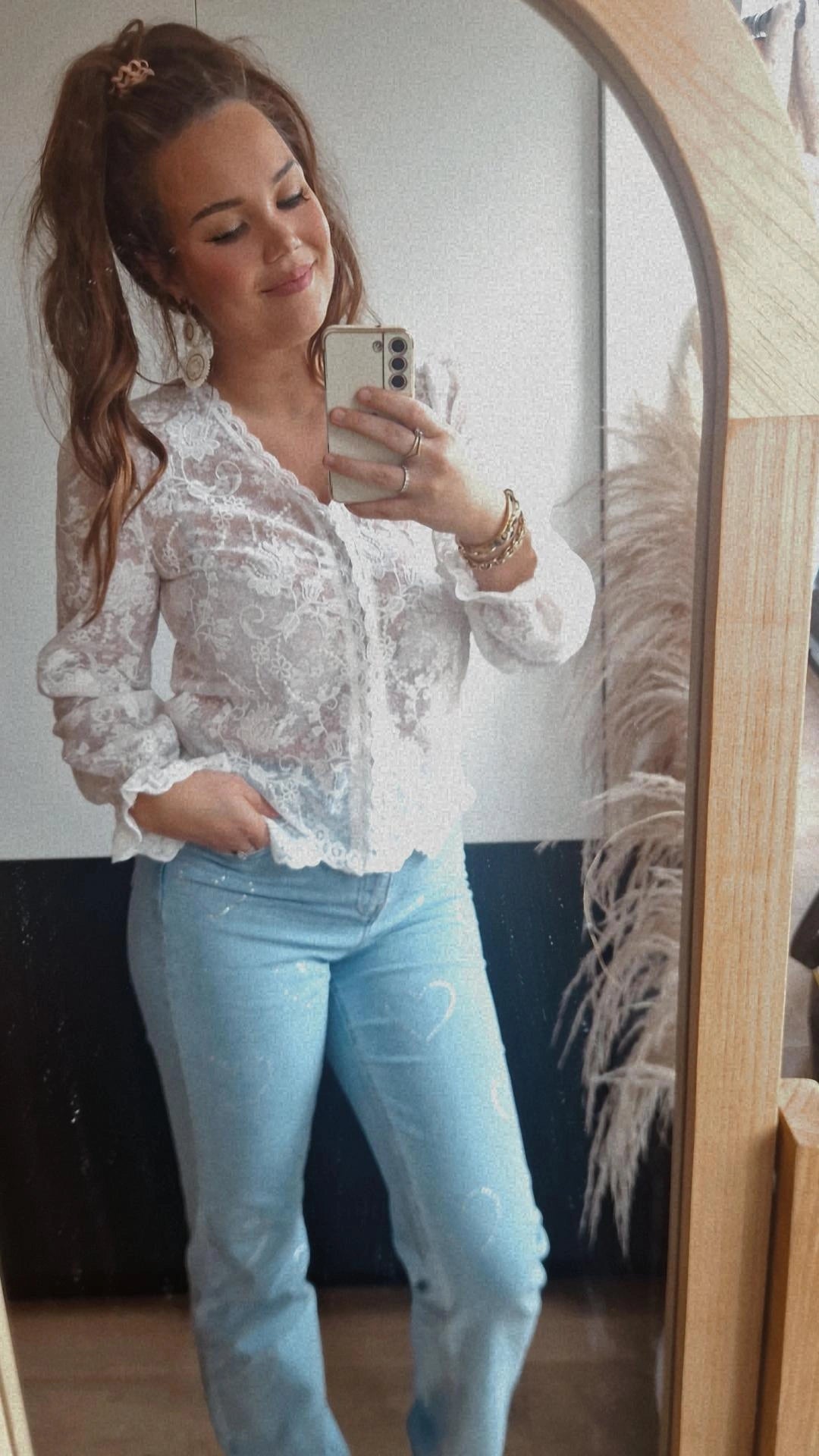 Blouse kant
