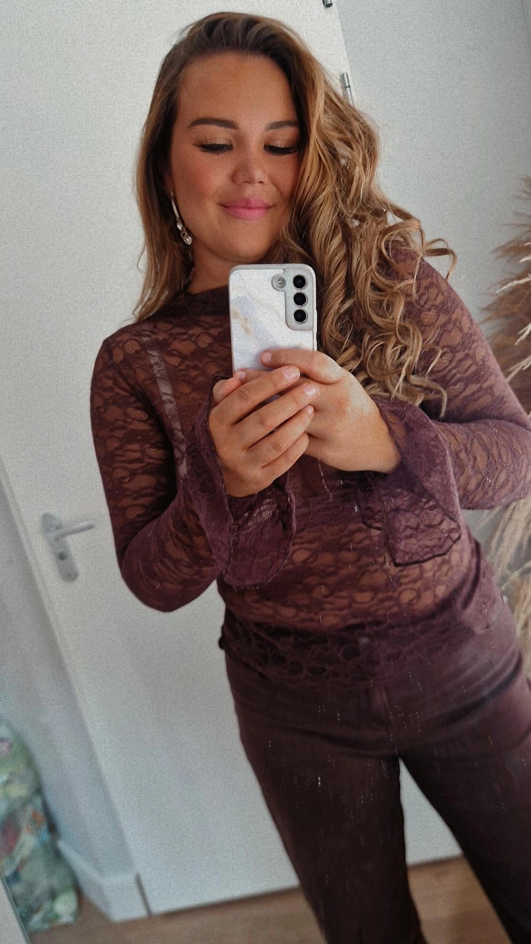 Mesh top klokmouw
