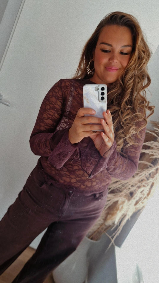 Mesh top klokmouw