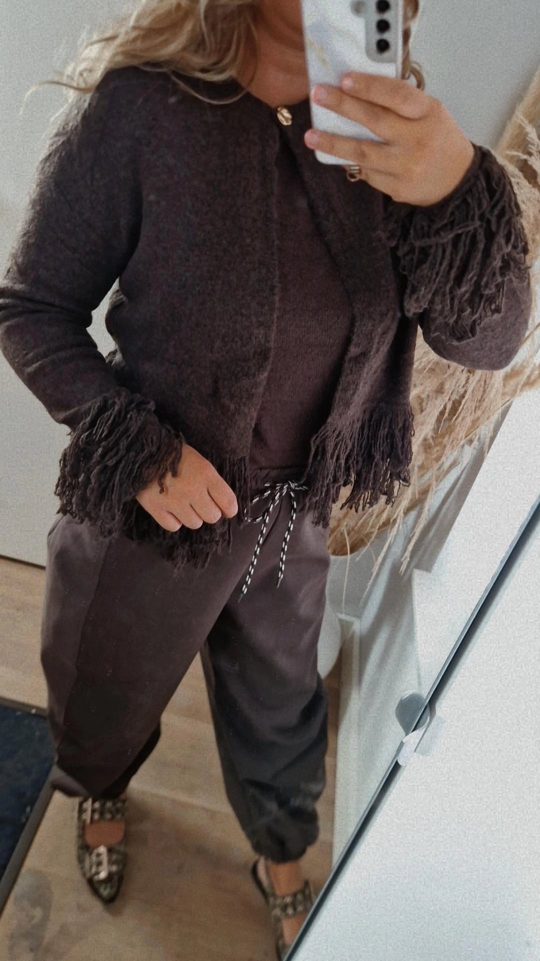 Balloon broek bruin