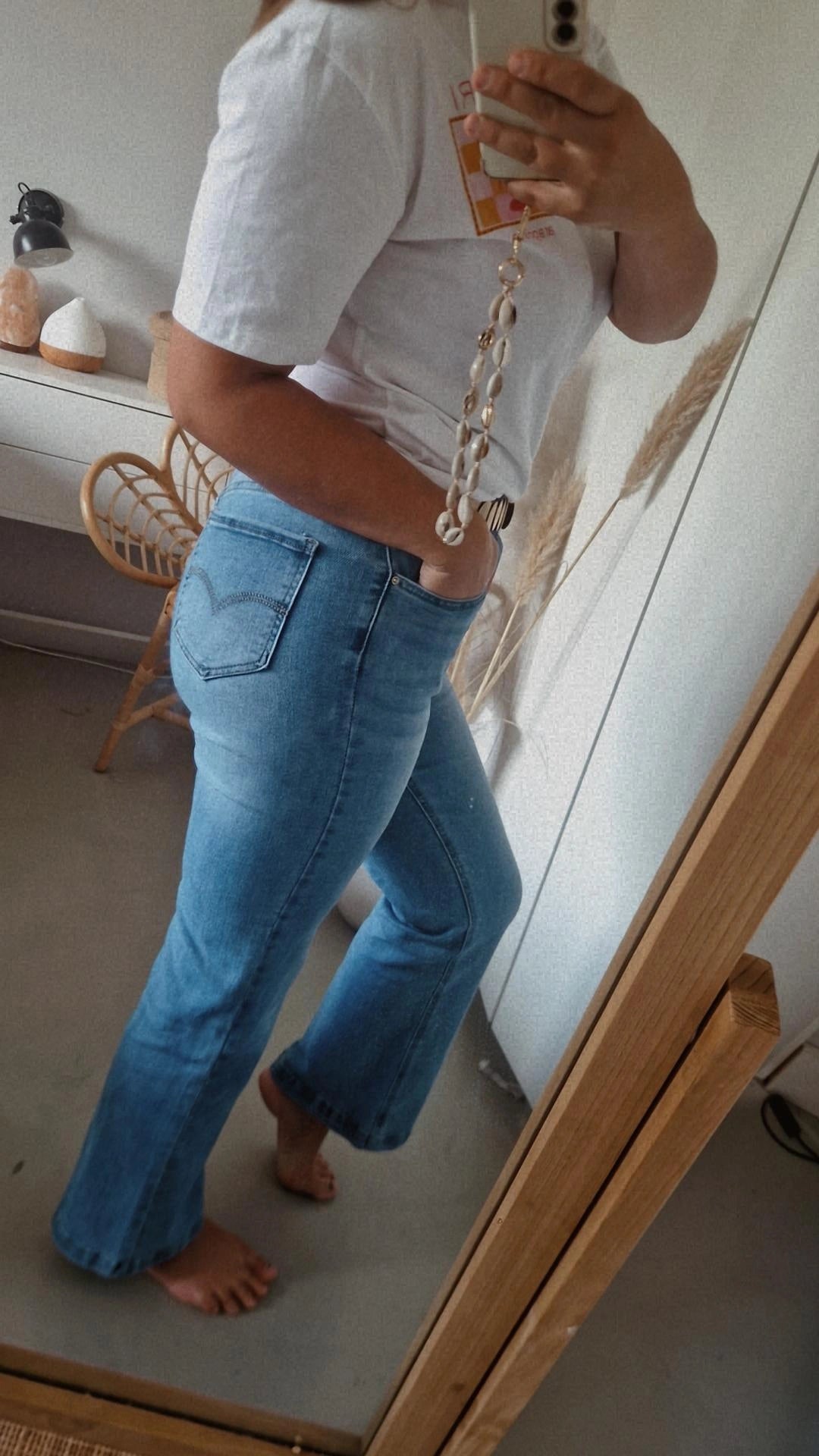 Jeans met veel zachte stretch