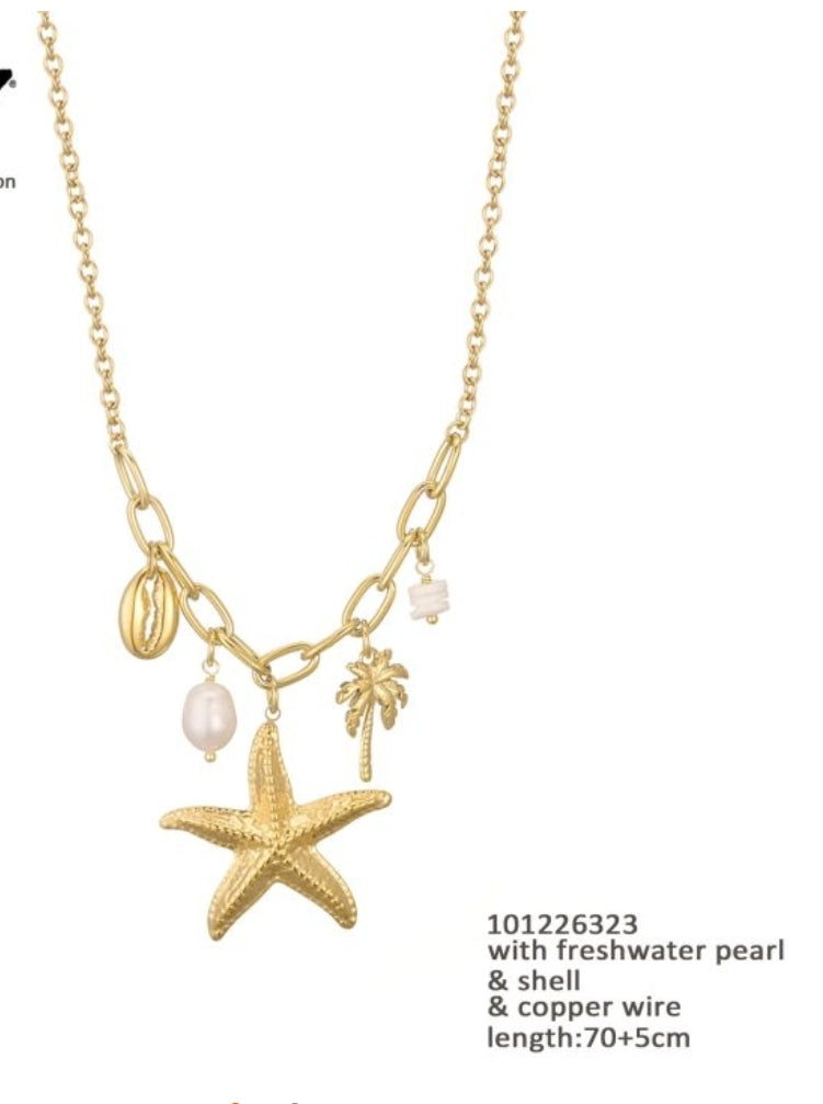 Ketting lang zeester