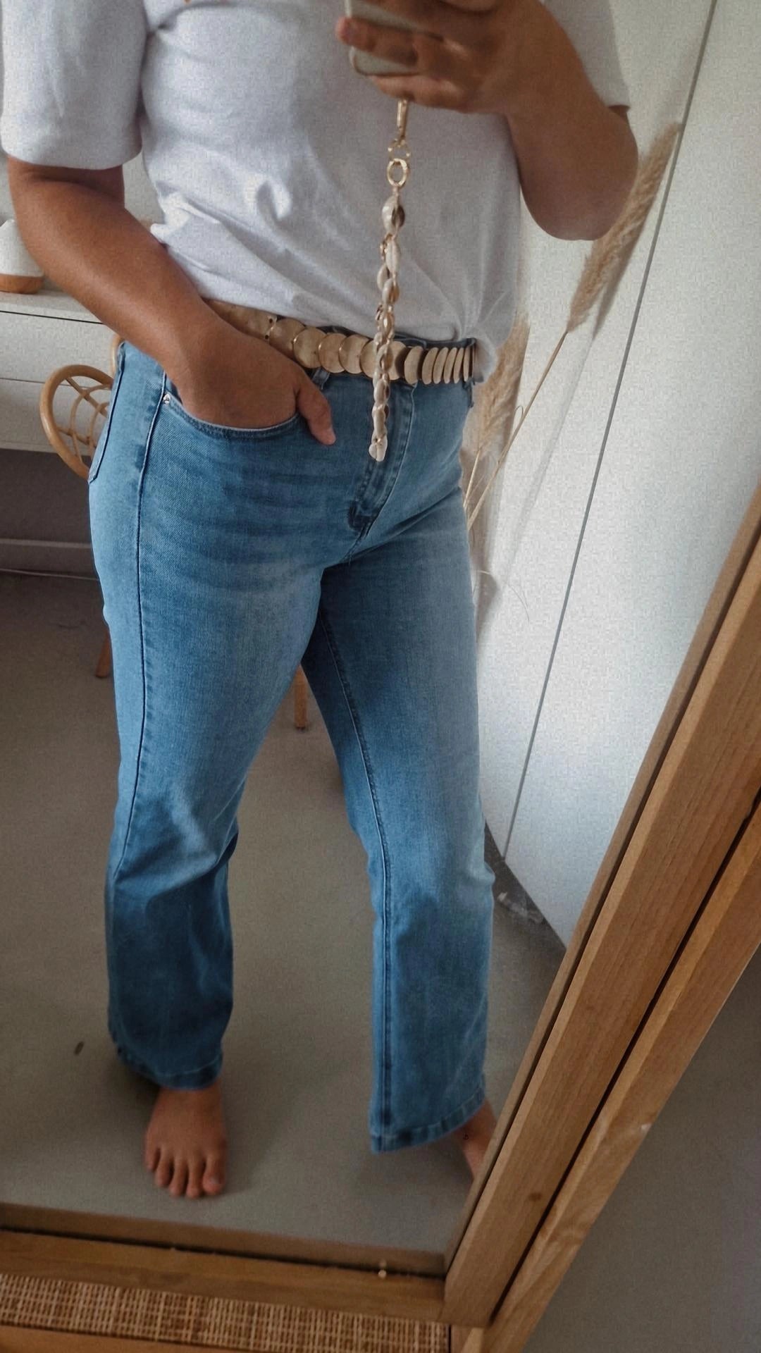 Jeans met veel zachte stretch
