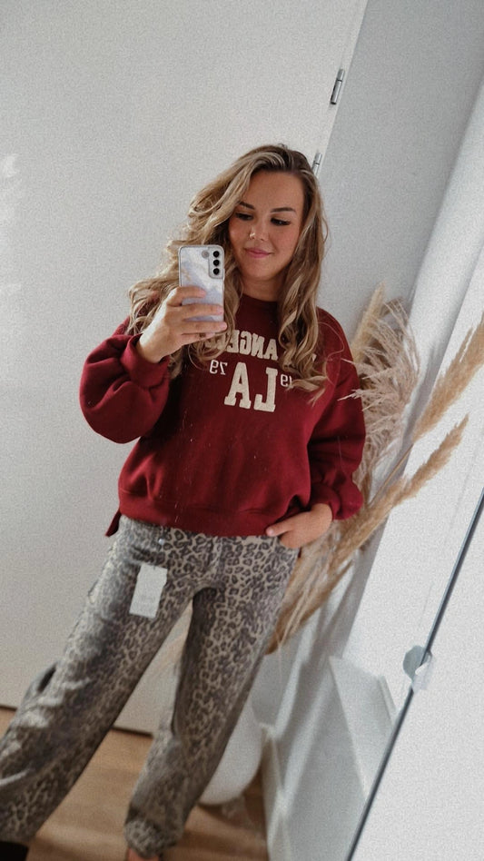 Sweater burgundy