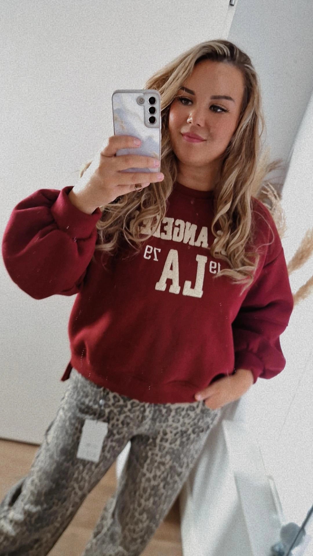 Sweater burgundy