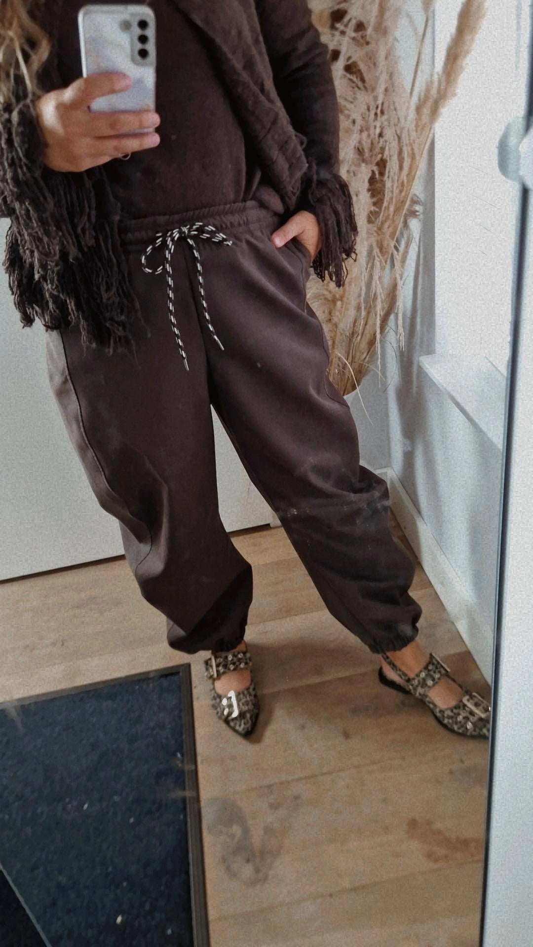 Balloon broek bruin