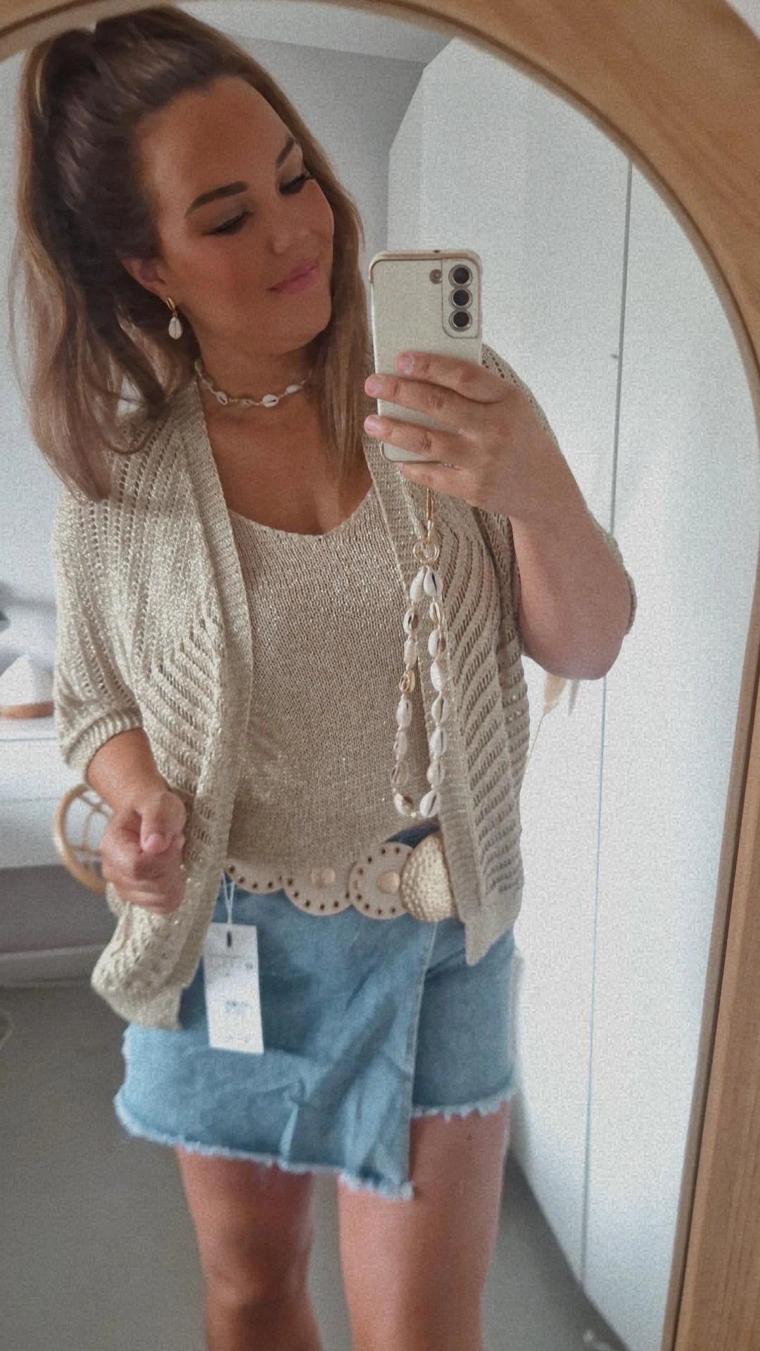 Skort jeans