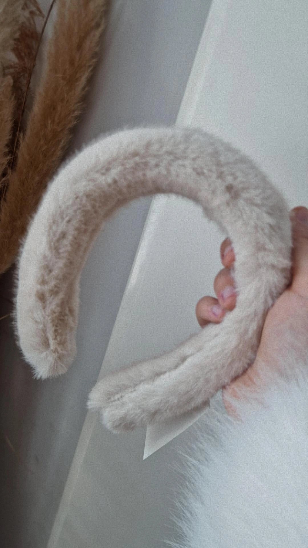Haarband fake fur