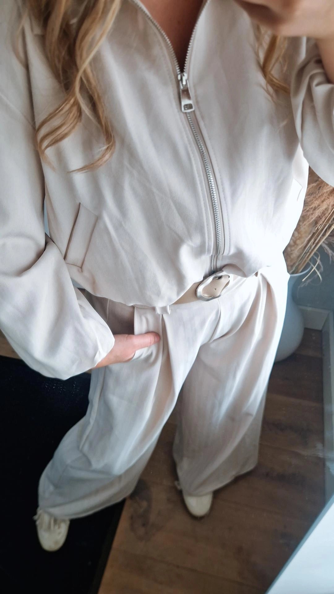 Pantalon inclusief riem