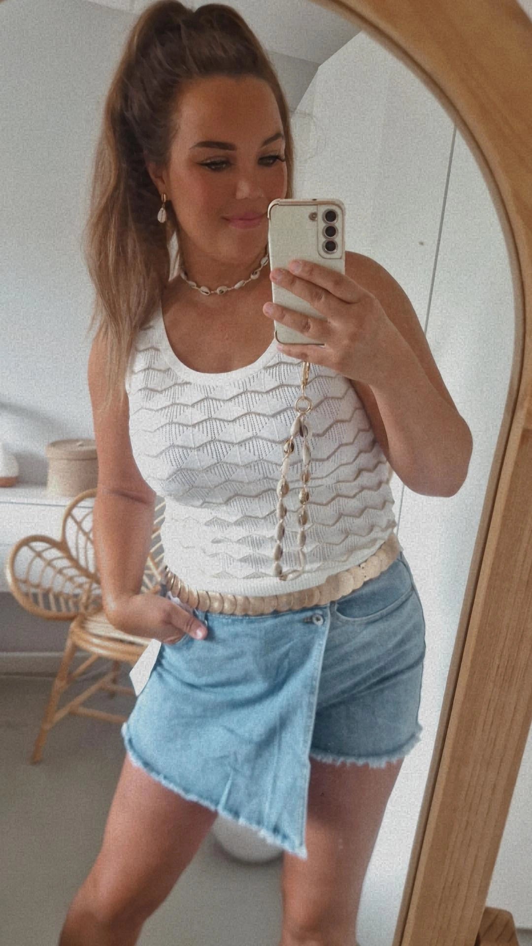 Skort jeans