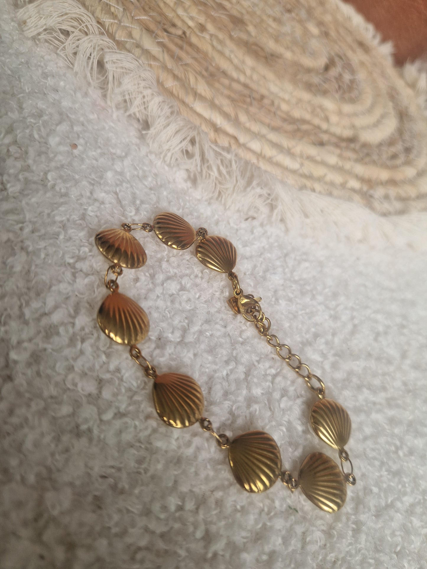 Armband schelpjes