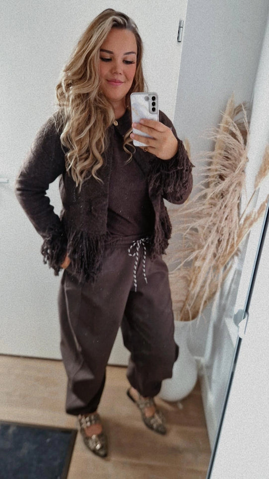 Balloon broek bruin
