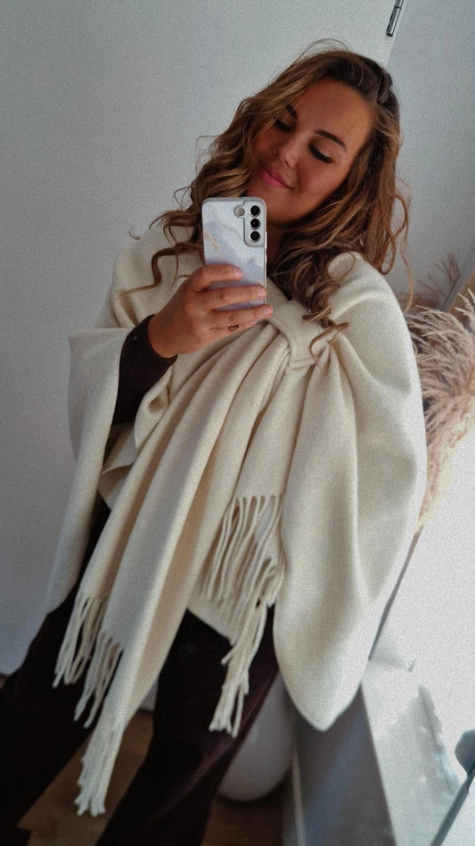 Poncho white