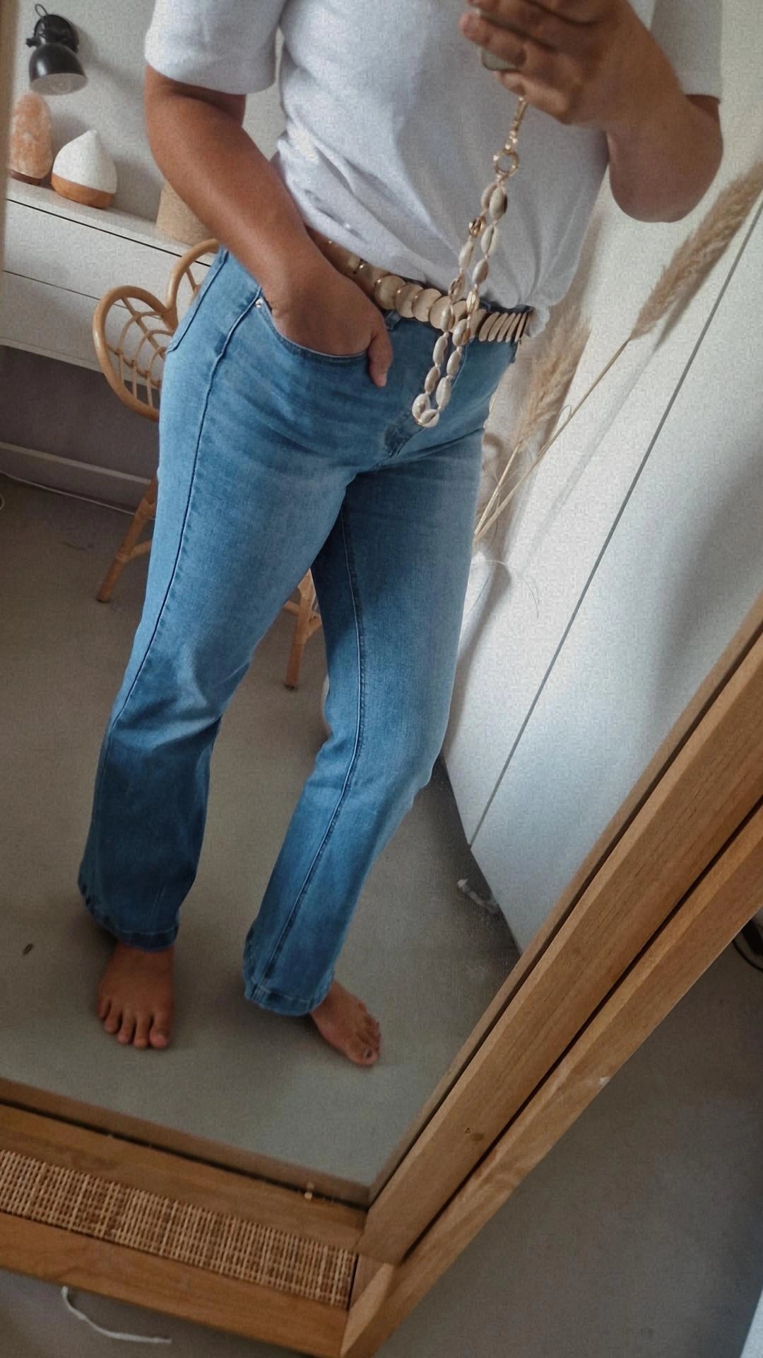 Jeans met veel zachte stretch
