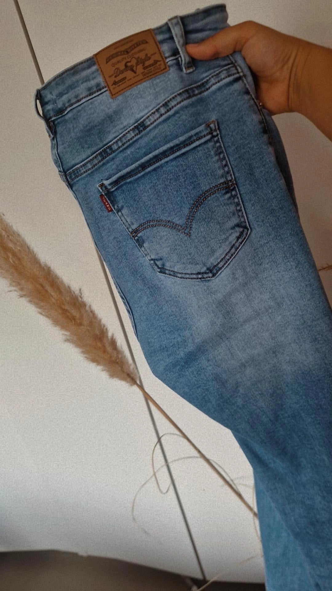 Jeans met veel zachte stretch