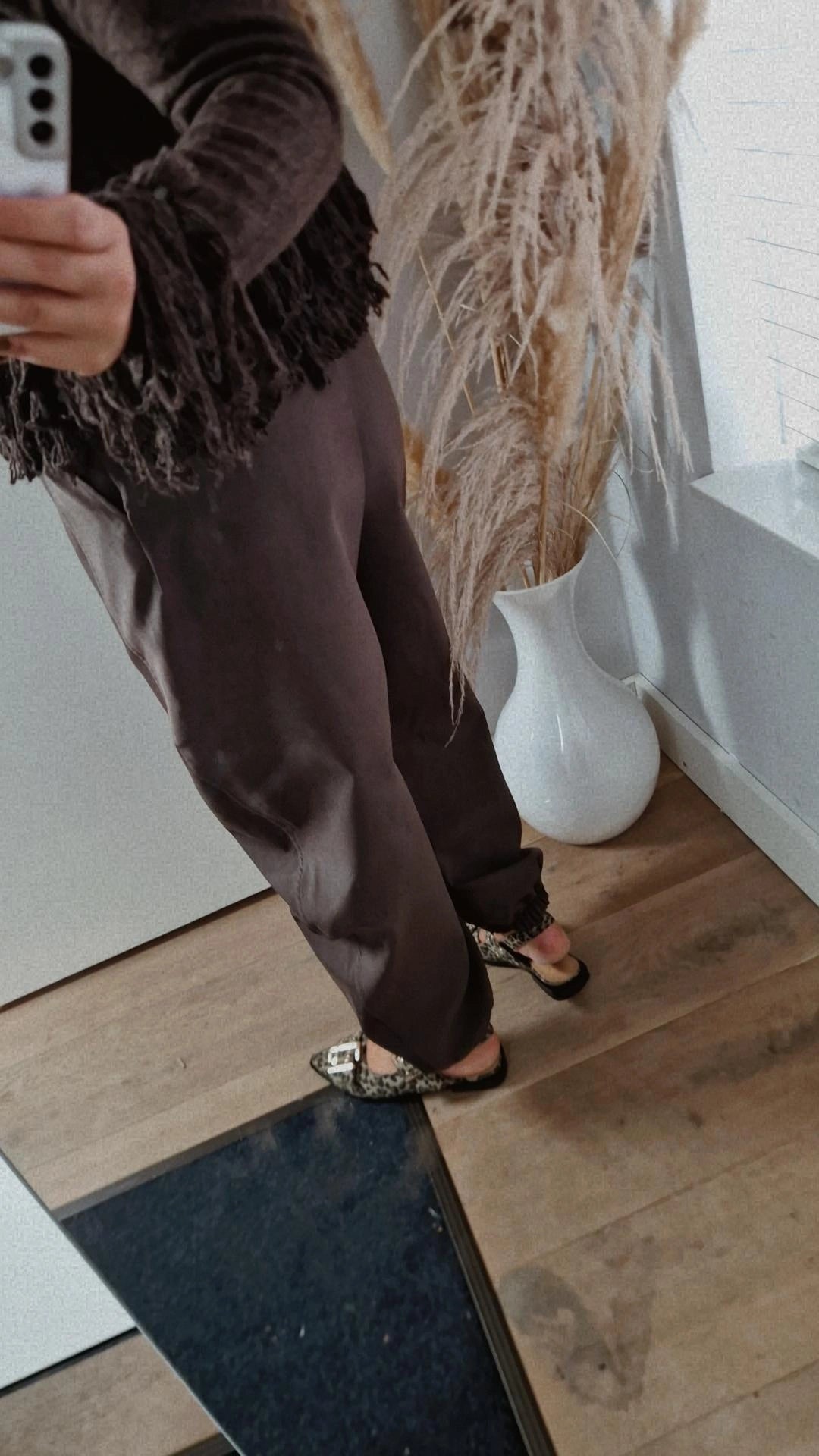 Balloon broek bruin