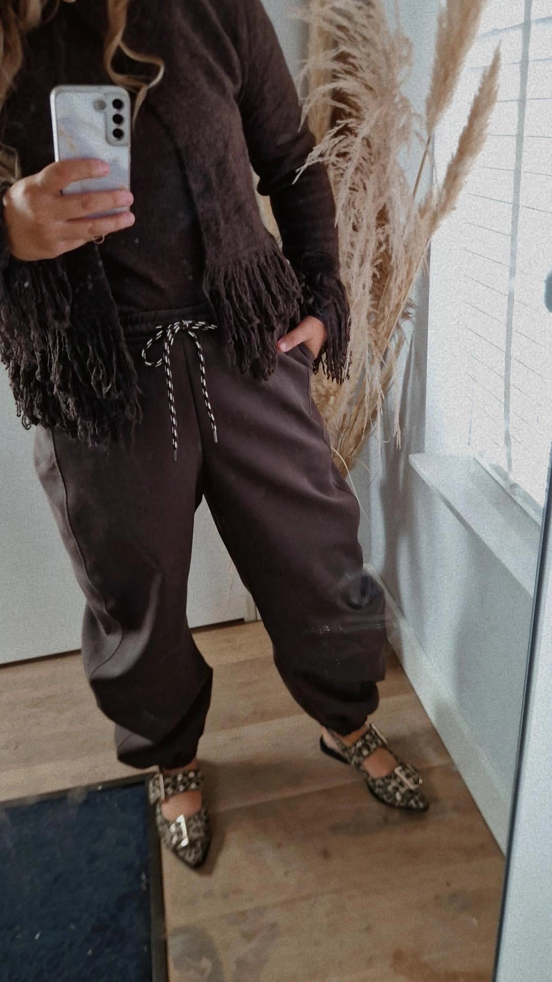Balloon broek bruin