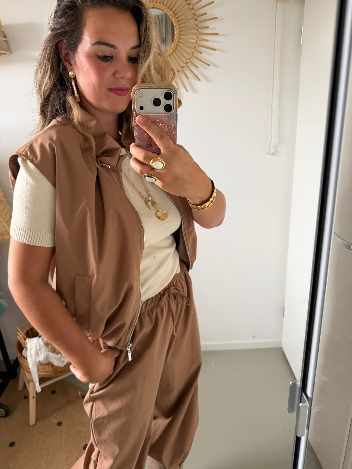 Gilet Camel