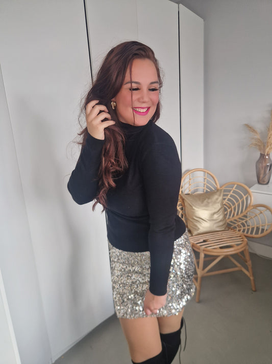 Colletje zwart
