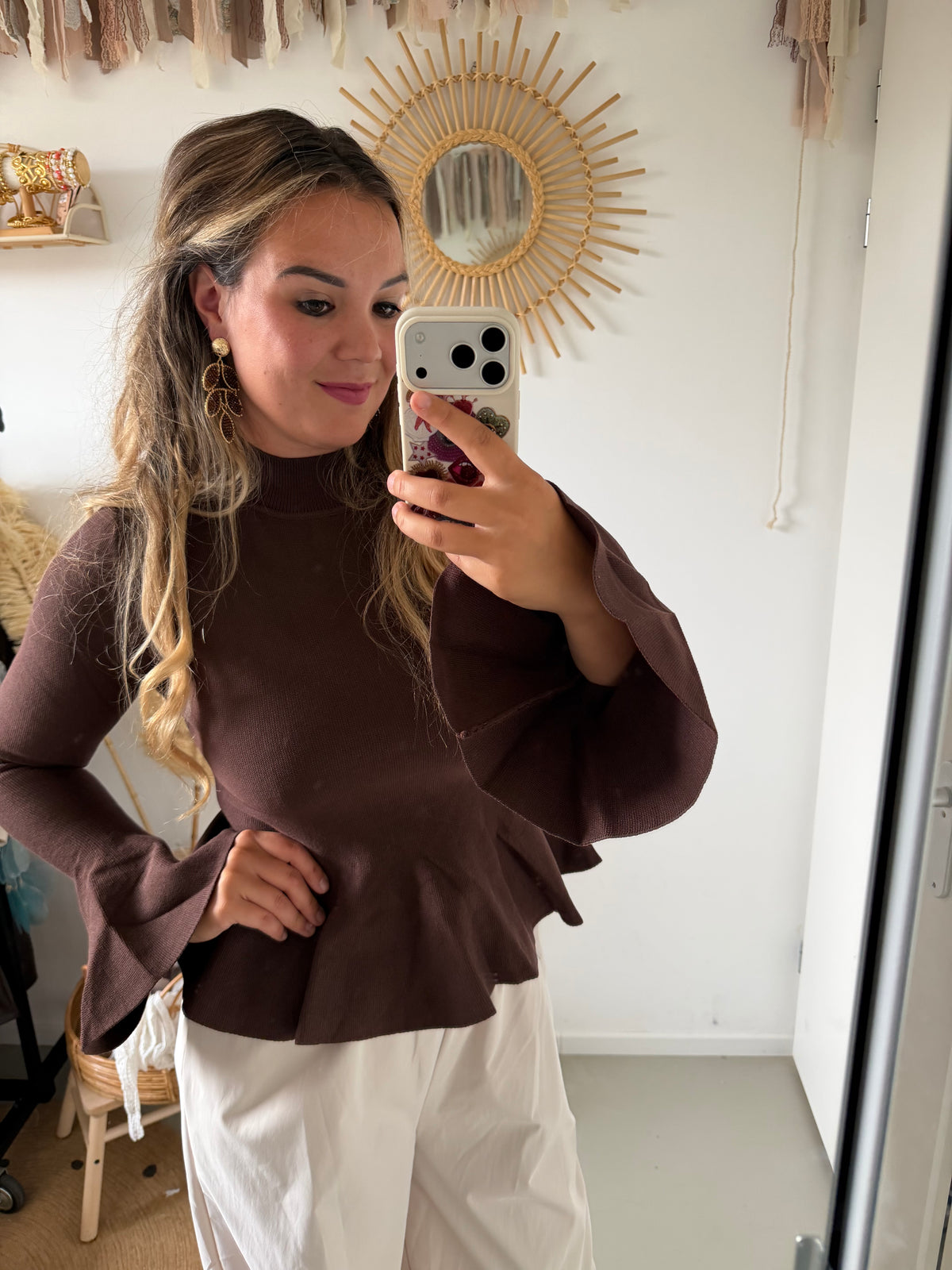 Peplum top
