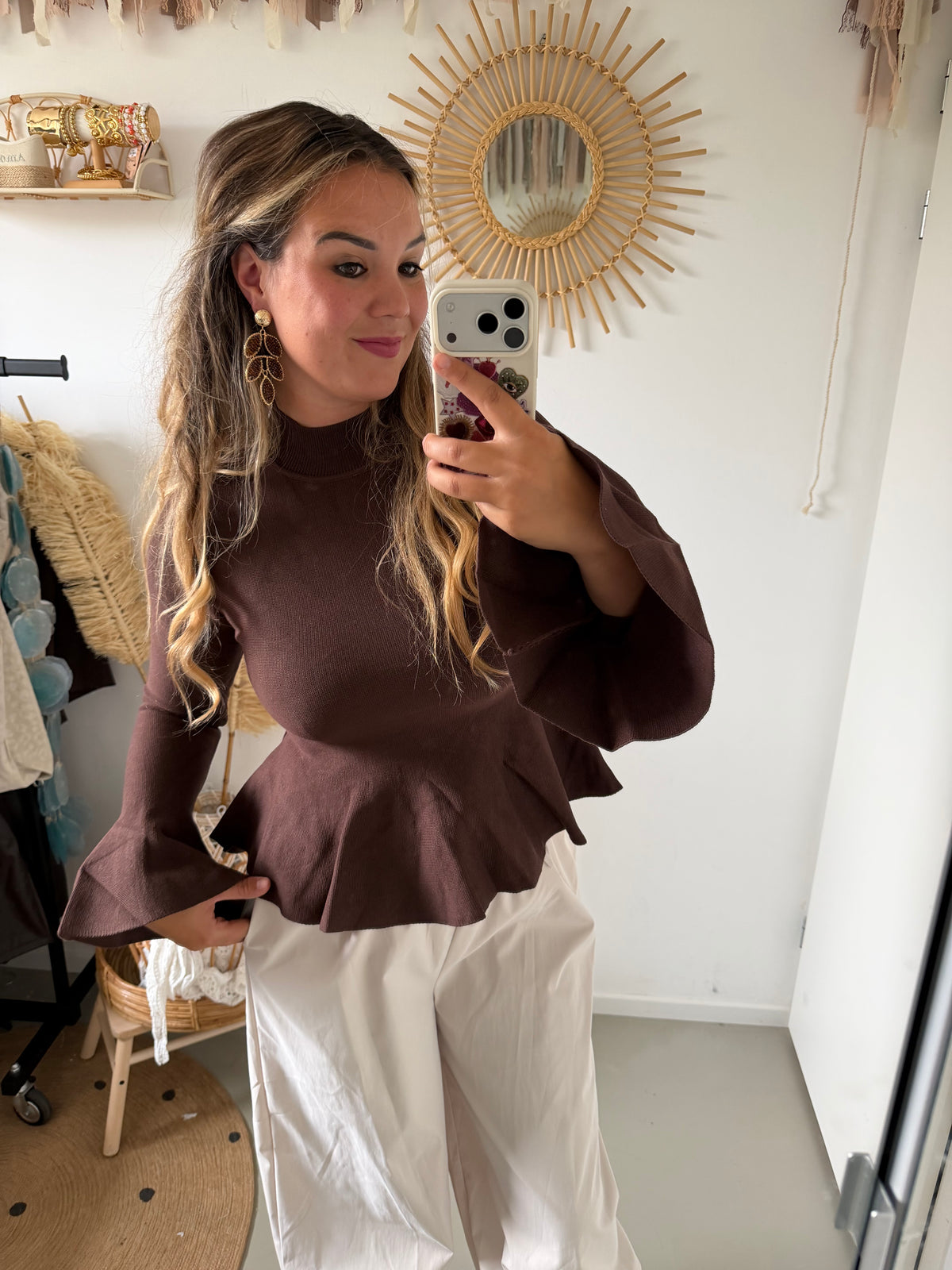 Peplum top