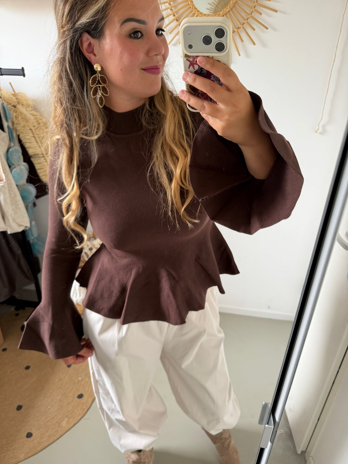 Peplum top
