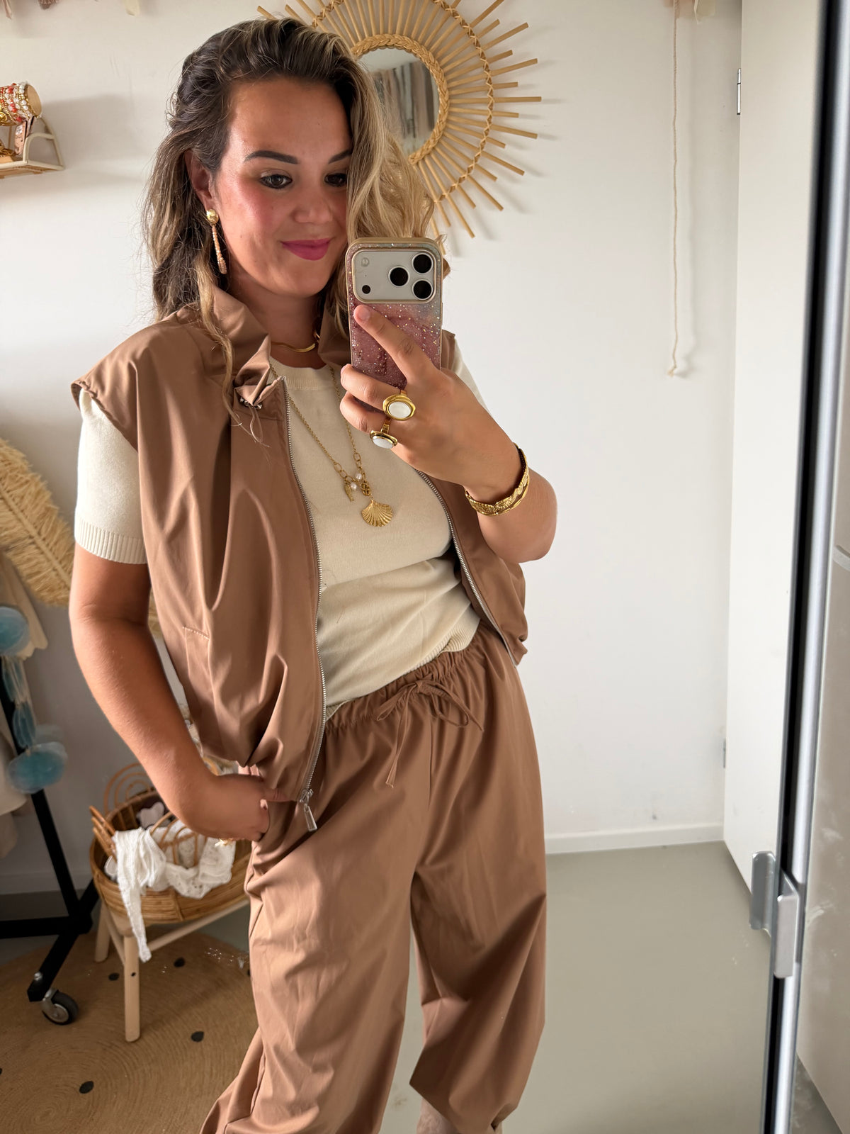 Gilet Camel