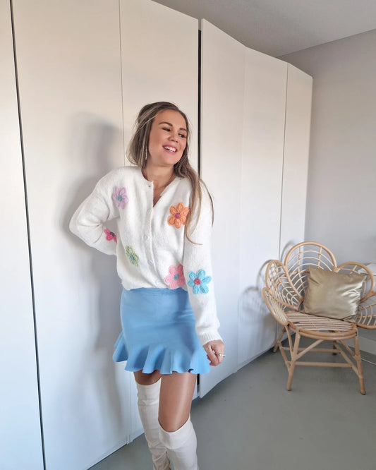 Rokje blauw
