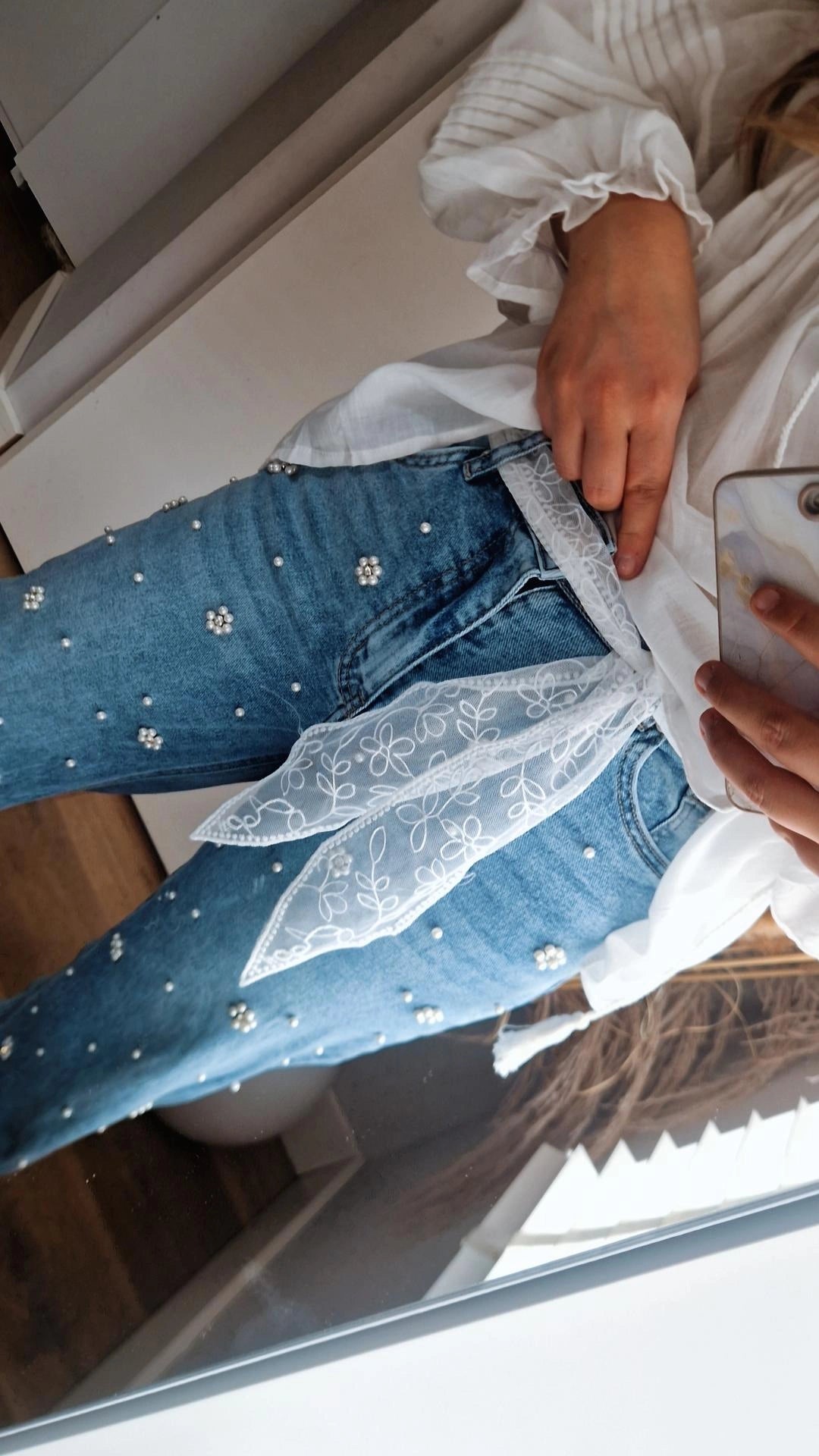 Jeans parel