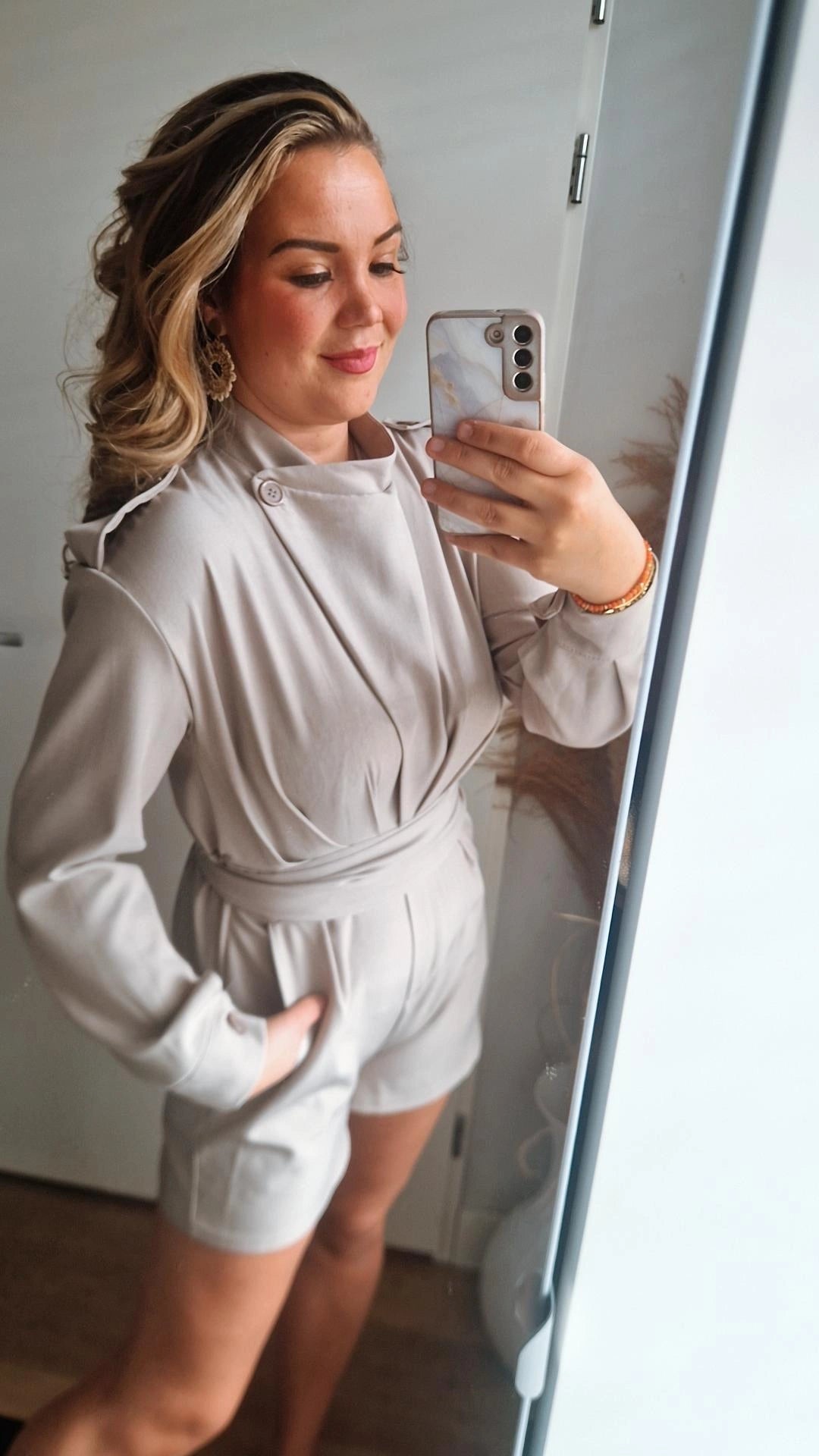 Playsuit beige