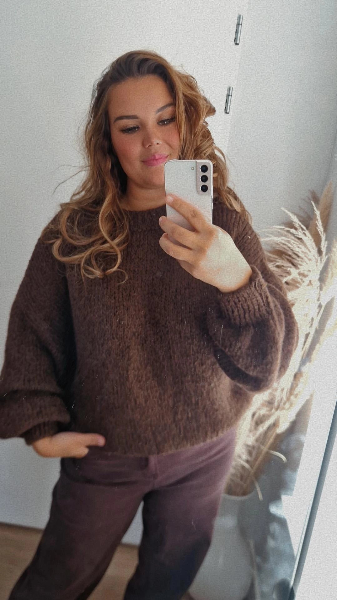Trui anna bruin