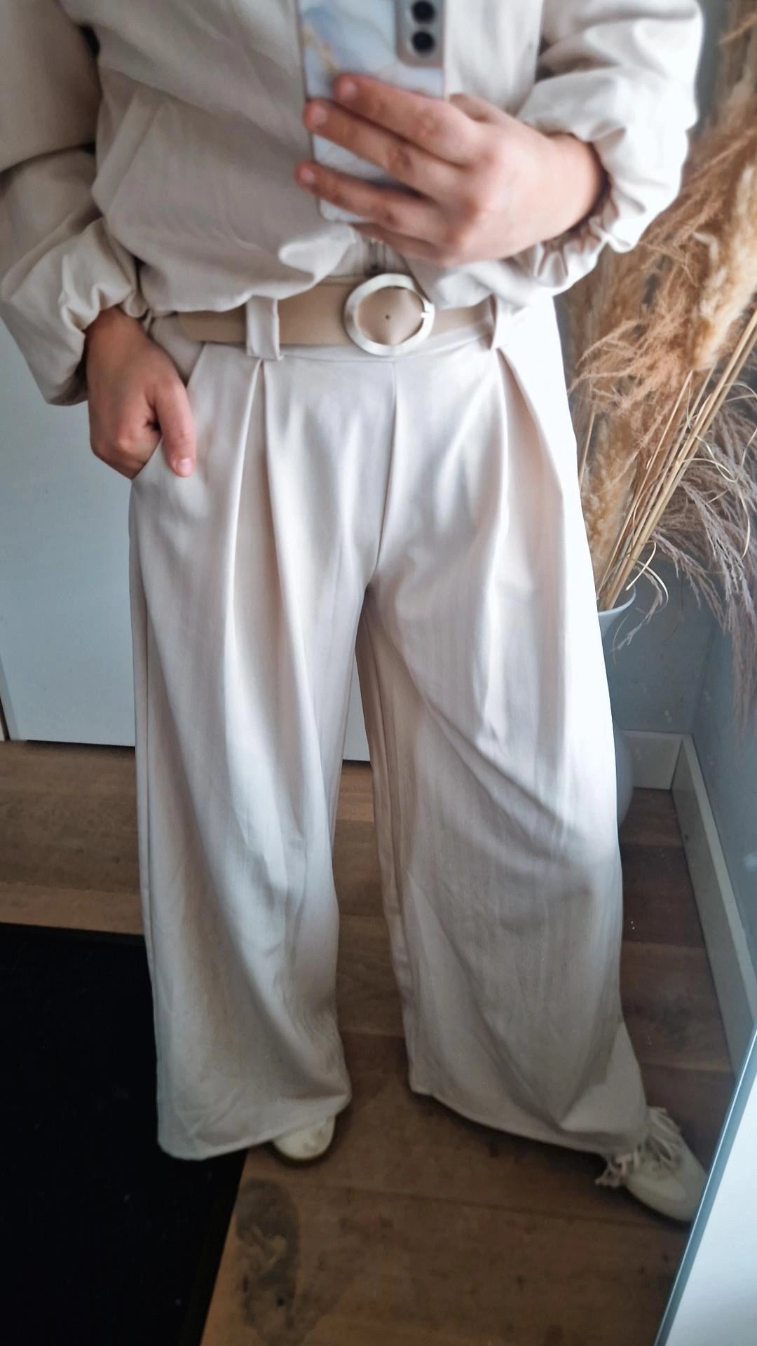 Pantalon inclusief riem