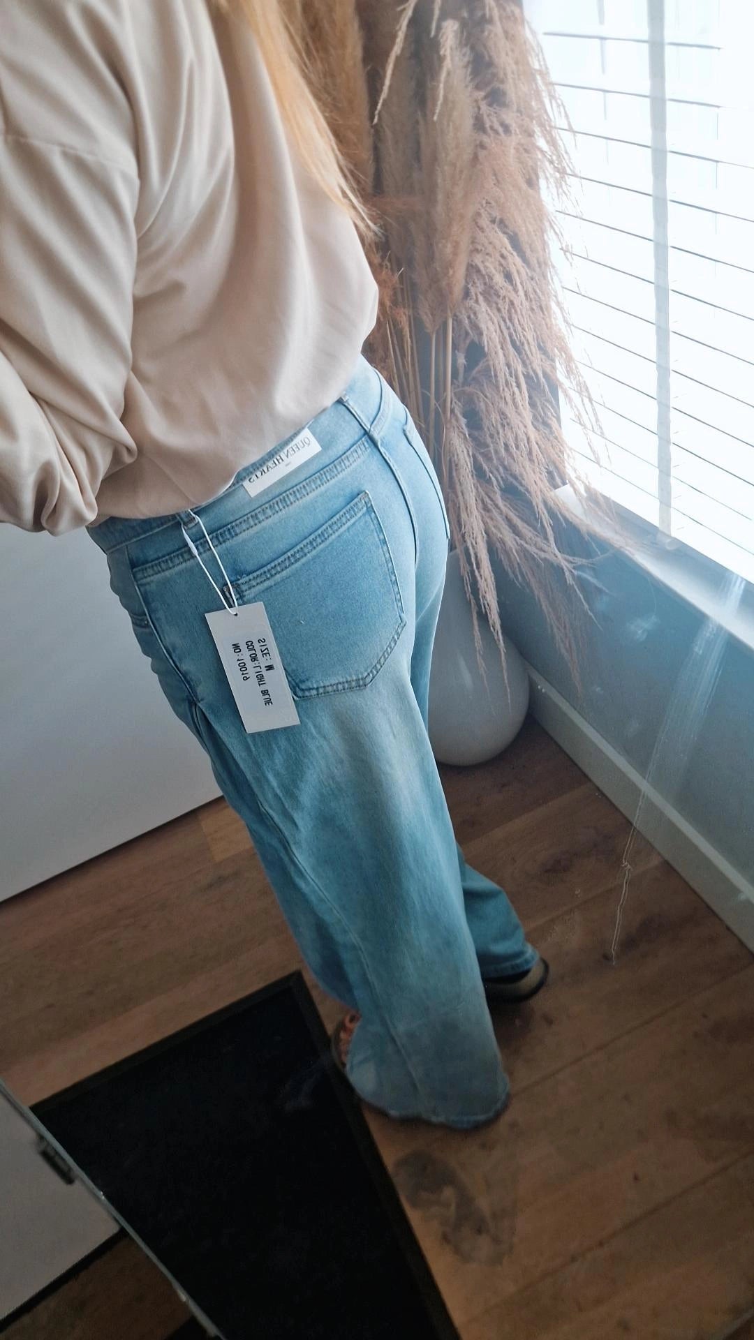 Jeans plooi