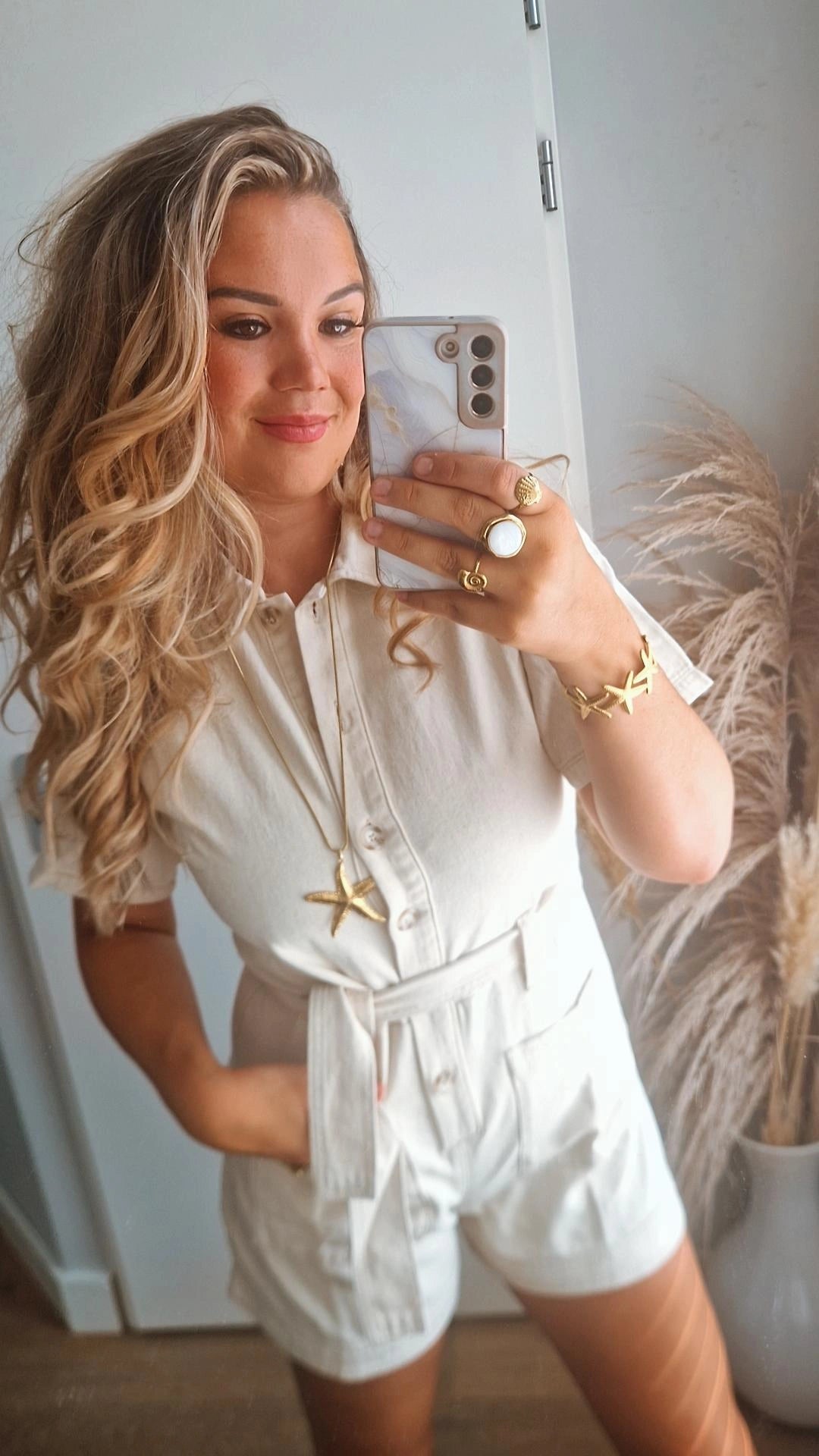 Playsuit beige