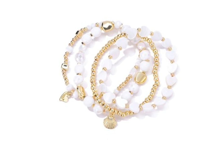 Armbandenset white