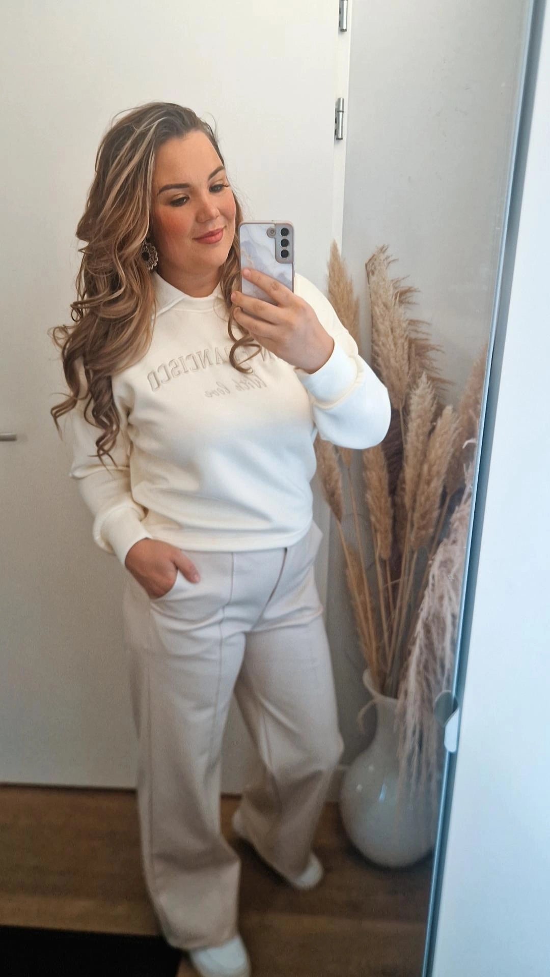 Leatherlook broek