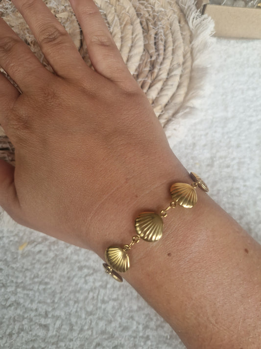 Armband schelpjes