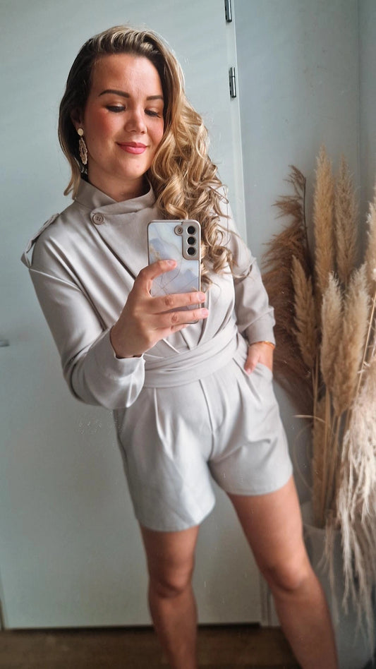 Playsuit beige