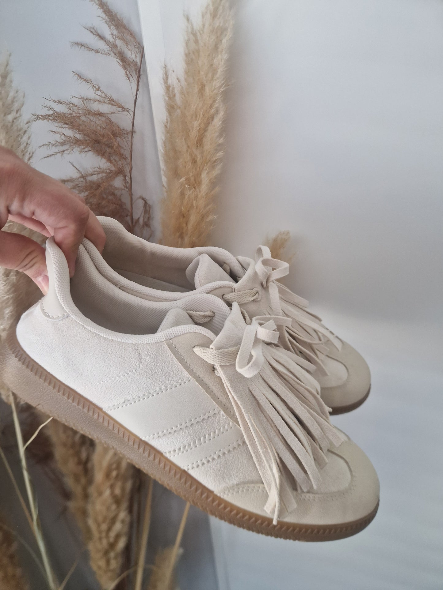 Schoen fringe (franje kan er ook af)