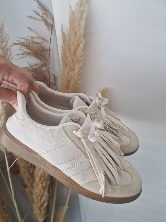 Schoen fringe (franje kan er ook af)