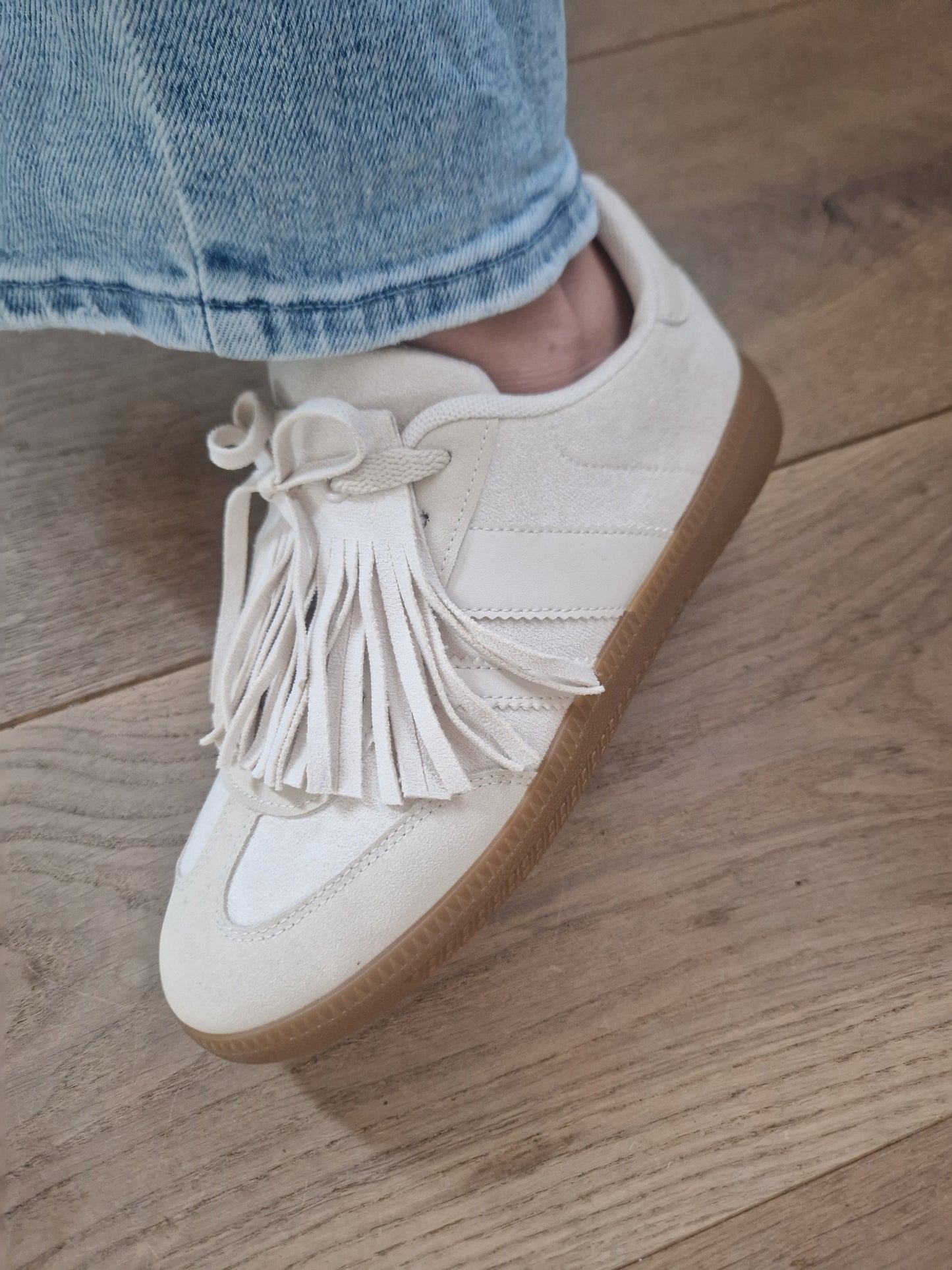 Schoen fringe (franje kan er ook af)