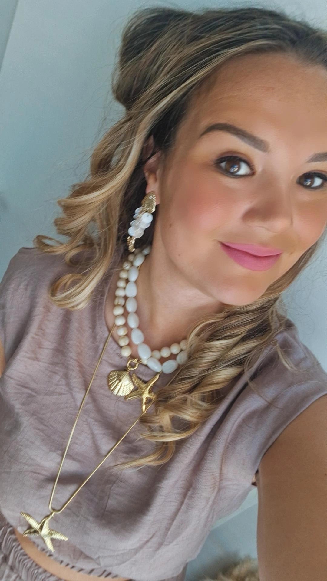 Ketting zeester white