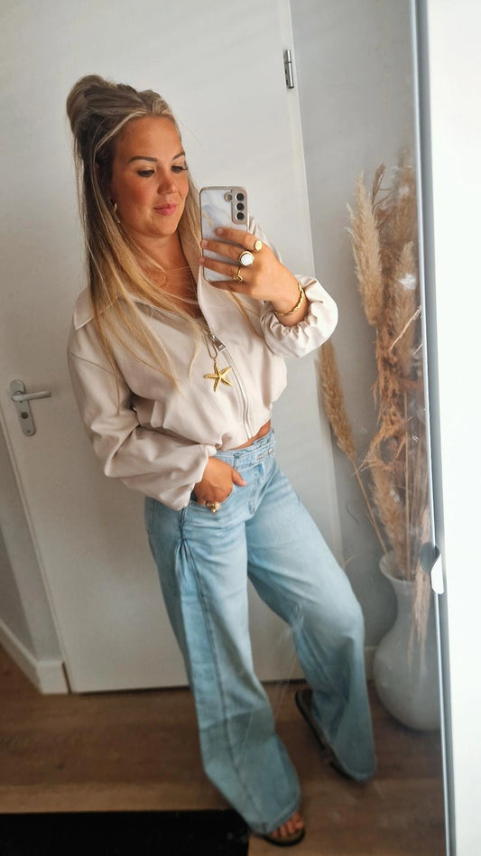 Jeans plooi