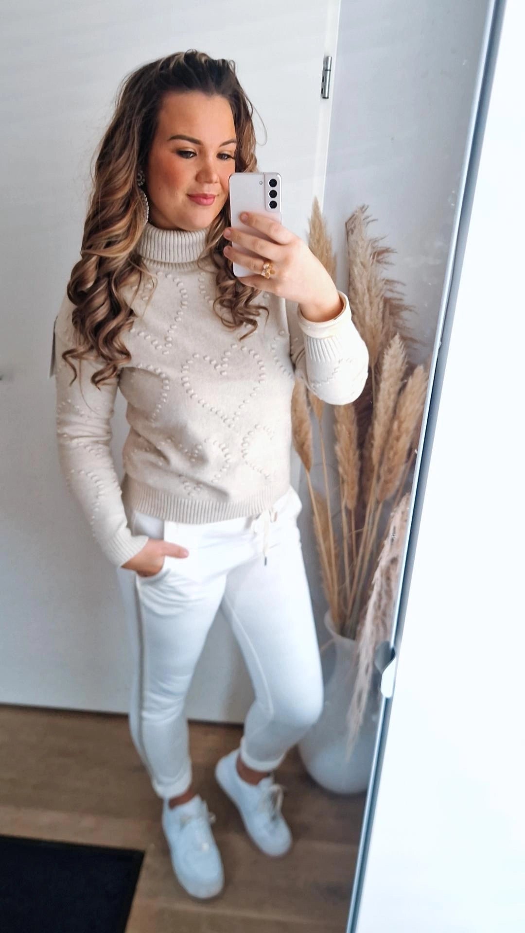 Trui beige hart