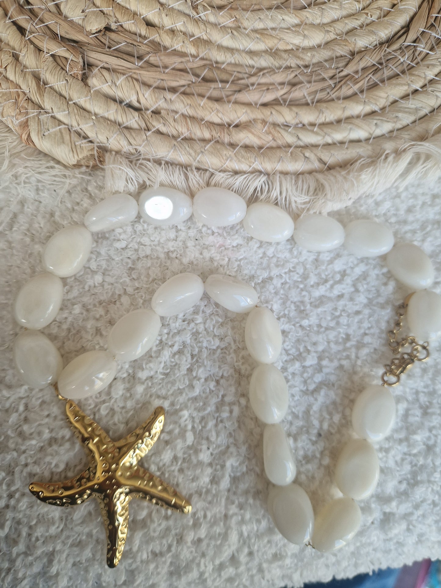 Ketting zeester white